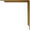 Ekena Millwork Stockport Steel Bracket, Hammered Gold 2"W x 18"D x 18"H BKTM02X18X18STHGO - alternate 5